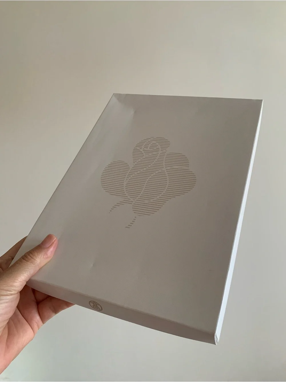 Takashimaya White Gift Box for Handkerchiefs / Furoshiki Japan